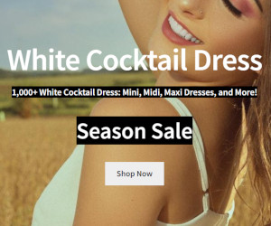 White Cocktail Dress